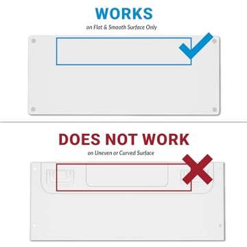 GPG2 ESC Flip Computer Keyboard Stand for Desktop, Tilted Adjustable Keyboard Riser, Ergonomic Keyboard Accessories for Office, for Flat-Back Keyboard Only