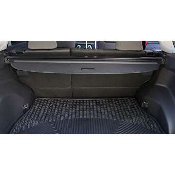 TMB Motorsports Cargo Cover for 2019+ Toyota Rav4 Retractable Privacy Tonneau