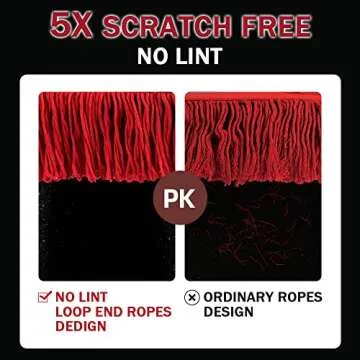 RIDE KINGS Car Duster Exterior Scratch Free,Car Dust Brush with Extendable Telescoping Handle to Remove Dust Pollen,Duster for Car,Truck,RV and Motorcycle,Large Car Mop Duster Head, Wax Cotton Hair