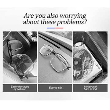 Moly Magnolia Bling Car Glasses Holder - Style & Functionality