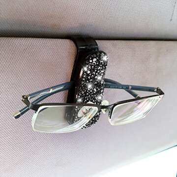 Moly Magnolia Bling Car Glasses Holder - Style & Functionality