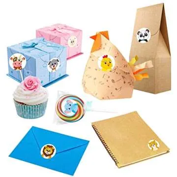 600 Adorable Animal Stickers - Fun for Kids Everywhere!