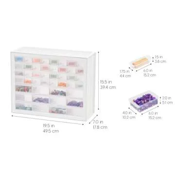 IRIS USA Craft Cabinet - Versatile Storage Solution for All
