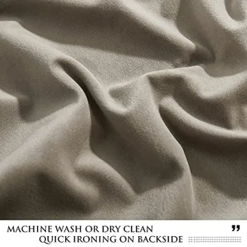 StangH Velvet Curtains - Elegant Room Darkening Panels