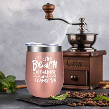 Beach Themed Wine Gifts for Women - Fun & Stylish Tumbler