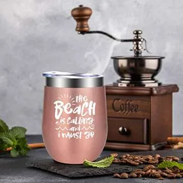 Beach Themed Wine Gifts for Women - Fun & Stylish Tumbler