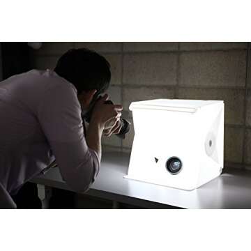 Orangemonkie Foldio2 15-Inch Folding Portable Lightbox Studio for Smartphone or DSLR