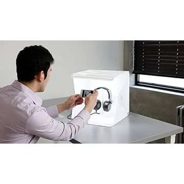 Orangemonkie Foldio2 15-Inch Folding Portable Lightbox Studio for Smartphone or DSLR