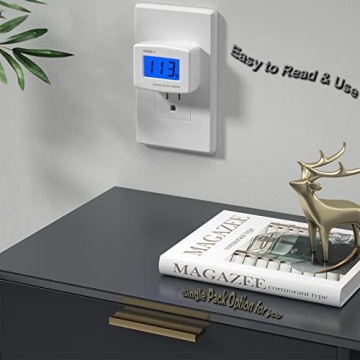 Eversame LCD Digital Volt Meter for Household Voltage Monitoring