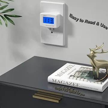 Eversame LCD Digital Volt Meter for Household Voltage Monitoring