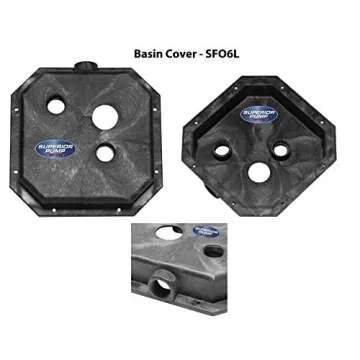 Superior Pump 92072-U 1/3 HP Remote Sink Drain Pump System, Black