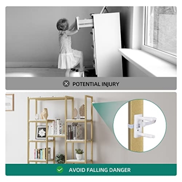 Elegant YITAHOME 6 Tier Gold Bookshelf - Stylish Storage Solution