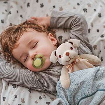 Pro Goleem Dog Security Blanket Brown Soft Puppy Lovey for Boys and Girls Unisex Lovie Baby Gifts for Toddler and Infant Snuggle Toy Stuffed Animal 16 Inch