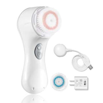 Clarisonic Mia Smart Sonic Facial Cleansing Brush, 4 Count