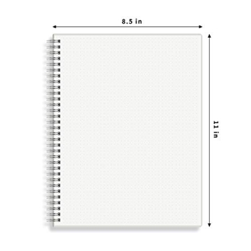 HULYTRAAT Large Dot Grid Notebooks - Pack of 2