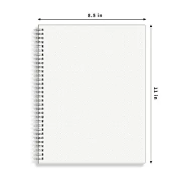HULYTRAAT Large Dot Grid Notebooks - Pack of 2