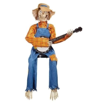 Funny Animated Dueling Banjo Skeletons for Halloween Fun