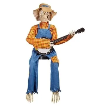 Funny Animated Dueling Banjo Skeletons for Halloween Fun