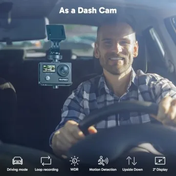 AKASO Brave 4: 4K Action Camera with Accessories Kit