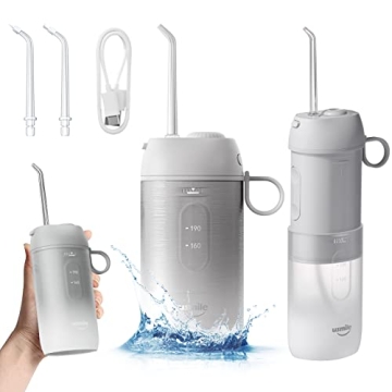 usmile Water Flosser Portable USB Rechargeable C1 Grey