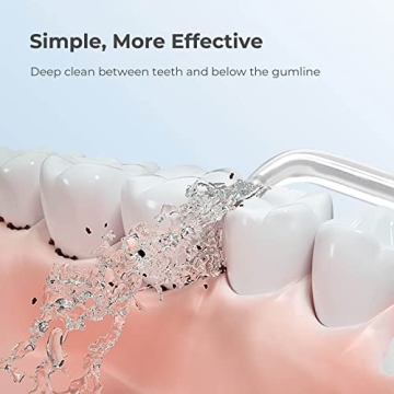 usmile Water Flosser Portable USB Rechargeable C1 Grey