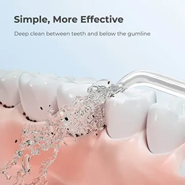 usmile Water Flosser Portable USB Rechargeable C1 Grey