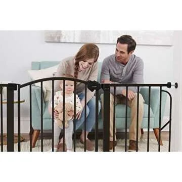 Regalo 58-Inch Stylish Super Wide Baby Gate for Safety