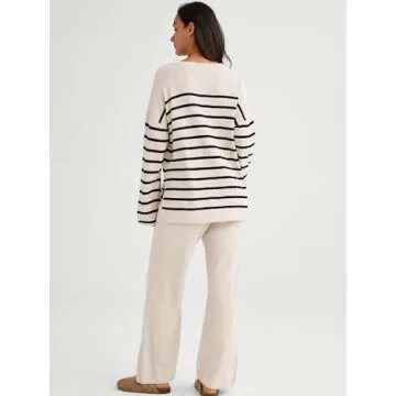 LILLUSORY Women's 2 Piece Lounge Set for Stylish Comfort