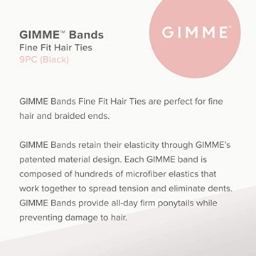 Gimme Beauty Fine Hair Ties | Gentle Hair Accessories