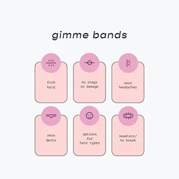 Gimme Beauty Fine Hair Ties | Gentle Hair Accessories