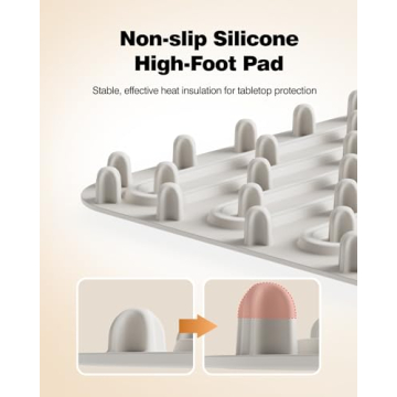 iTRUSOU Electric Warming Tray Full Surface Heating 3 Temp Settings