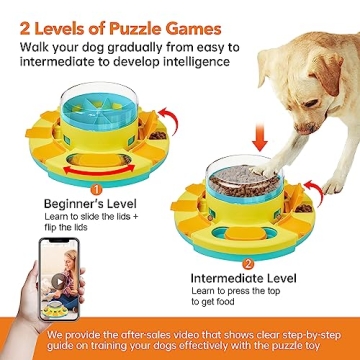 Interactive Potaroma Dog Puzzle Toy for Slow Feeding