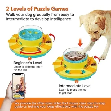 Interactive Potaroma Dog Puzzle Toy for Slow Feeding