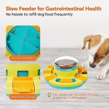 Interactive Potaroma Dog Puzzle Toy for Slow Feeding
