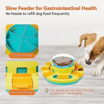 Interactive Potaroma Dog Puzzle Toy for Slow Feeding