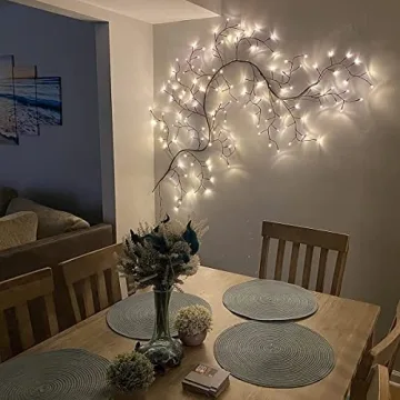 Stunning Mulcolor 230cm Vines with 144 LEDs for Cozy Decor