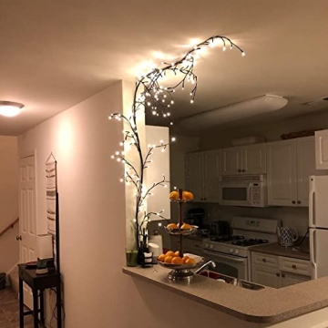 Stunning Mulcolor 230cm Vines with 144 LEDs for Cozy Decor
