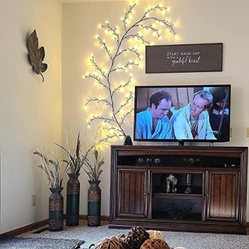Stunning Mulcolor 230cm Vines with 144 LEDs for Cozy Decor