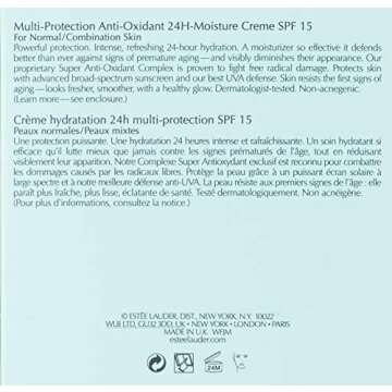 Estee Lauder Daywear Multi Protection Anti Oxidant Creme SPF 15 for Unisex, 1.7 Ounce