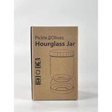 Luvan Pickle Jar – Leakproof Pickle Container with Strainer