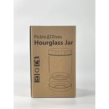 Luvan Pickle Jar – Leakproof Pickle Container with Strainer