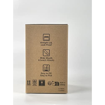 Luvan Pickle Jar – Leakproof Pickle Container with Strainer