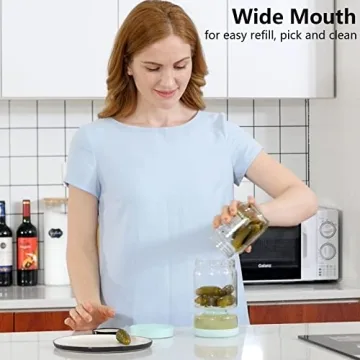 Luvan Pickle Jar – Leakproof Pickle Container with Strainer