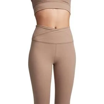 Bandier x Sincerely Jules The Rue Crossover Legging, Nutmeg, Small