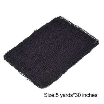 Pangda Halloween Large Size Creepy Cloth Party Decor Drape Doorways Entryways Windows Cover Gauze Creepy Spooky Halloween Decorations