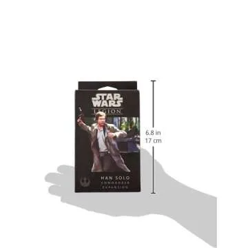 Star Wars: Legion Han Solo COMMANDER EXPANSION - Lead Your Rebel Army! Tabletop Miniatures Strategy Game for Kids and Adults, Ages 14+, 2 Players, 3 Hour Playtime, Made by Atomic Mass Games