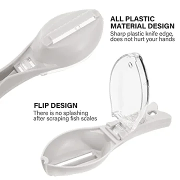 Mess-Free Fish Scaler Remover Tool Kit in 3 Colors