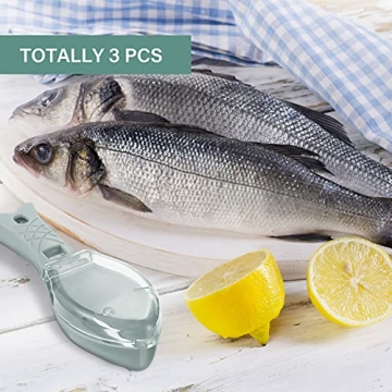 Mess-Free Fish Scaler Remover Tool Kit in 3 Colors