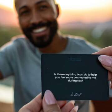 50 Spicy Question Card Games for Couples, Date Night Games, Intimacy Cards, The Adventure Challenge Connection Cards...in Bed Edition, Gift Ideas