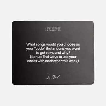 50 Spicy Question Card Games for Couples, Date Night Games, Intimacy Cards, The Adventure Challenge Connection Cards...in Bed Edition, Gift Ideas